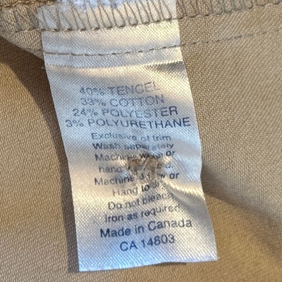 VTG Tilley Endurables Canada Jacket Women's Sz 18 Utility Outdoor Gorpcore READ - Picture 12 of 13